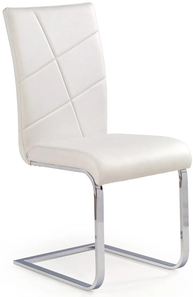 Scaun de sufragerie Kendrick (alb). 769971