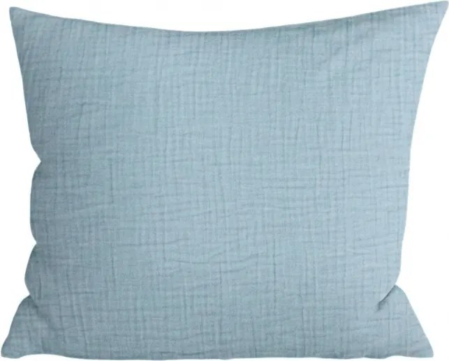 Husa de perna muselin MUSSARI 45x45 cm, albastru deschis