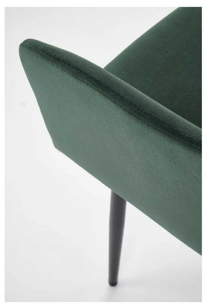 Scaun de bucătărie Kinzie, verde închis