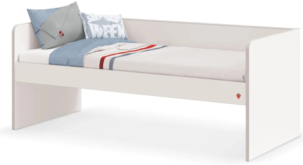 Pat Studio White pentru copii (90x200 cm)- partea de jos