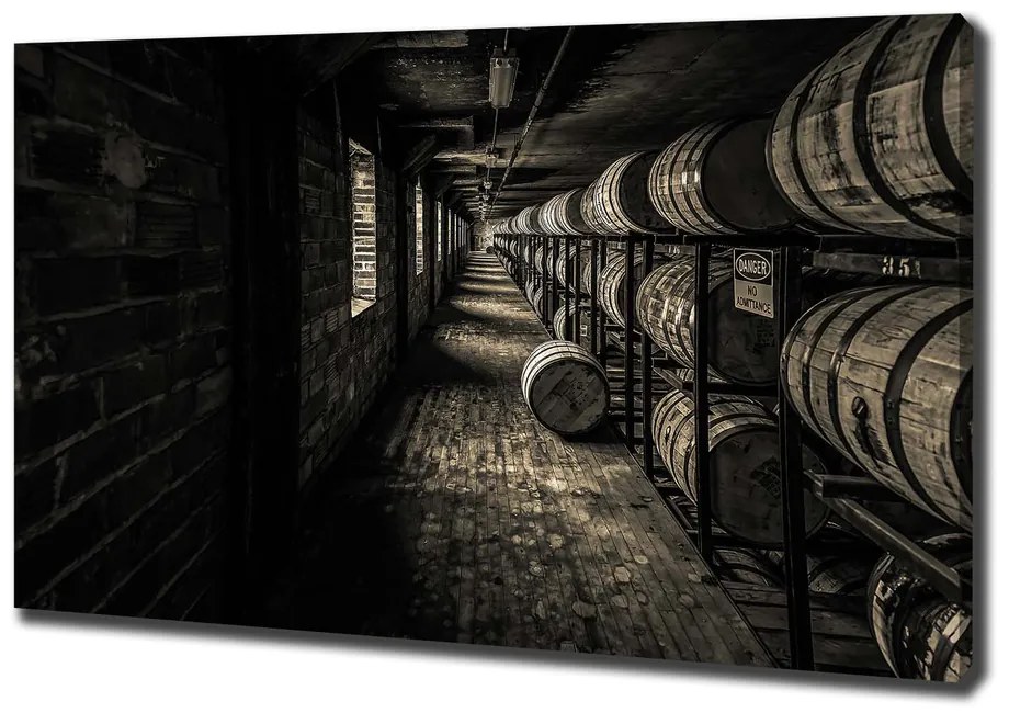 Tablou pe pânză canvas Butoaie bourbon
