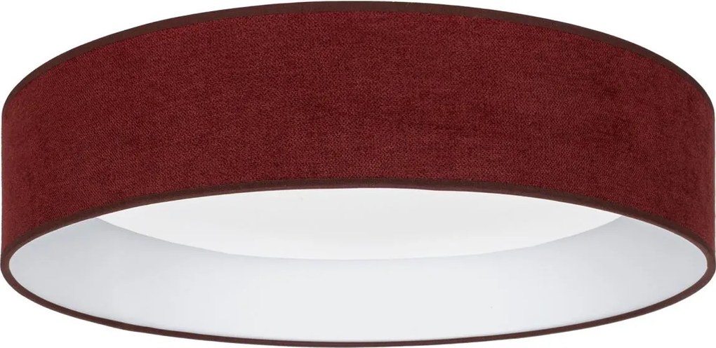 Brilagi - Lampă LED dimabilă VELVET SM. 36W/230V 3000-6000K Ø 55 cm vișinie WT + telecomandă