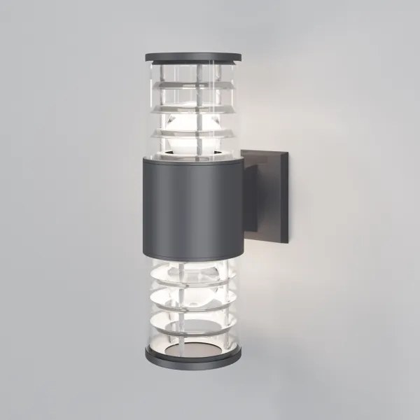 Aplică de exterior Maytoni O576WL-02GR BRONX 2xE27/60W/230V IP54 antracit