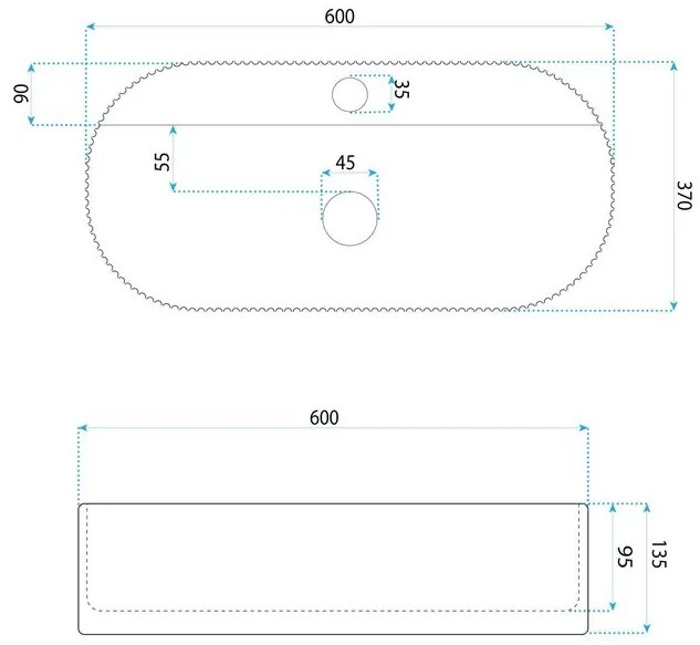 Lavoar pe blat Rea Marcela 60