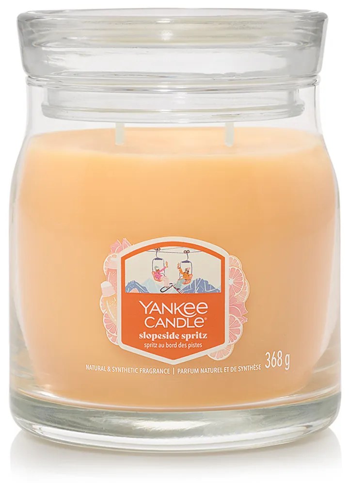 Yankee Candle lumânare parfumată Signature în pahar mediu Slopeside Spritz, 368 g, S