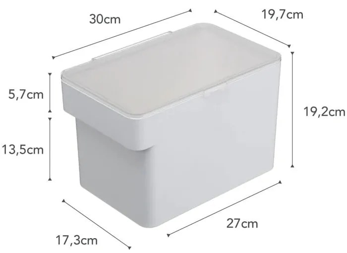 Recipient pentru hrană uscată câine 6 l Tower – YAMAZAKI