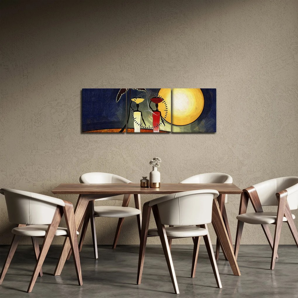 Tabloupicturii străveche (cu ceas) (90x30 cm)