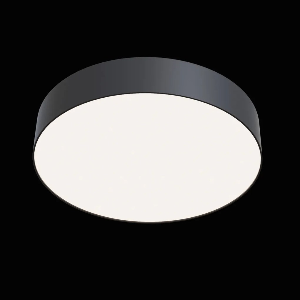 Plafoniera LED design tehnic ZON negru MYC032CL-L43B4K