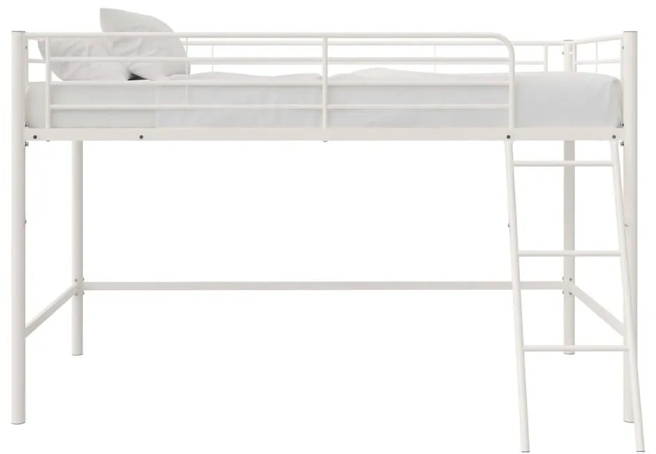 Pat pentru copii alb înalt 90x200 cm Jodie – Støraa