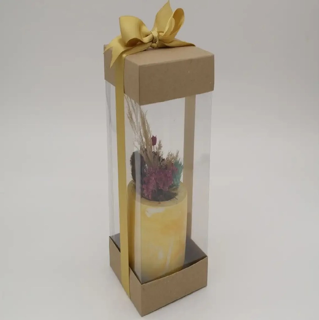 Ghiveci decorativ cu flori artificiale, homs seria A620,17x5.5x9 cm,30358