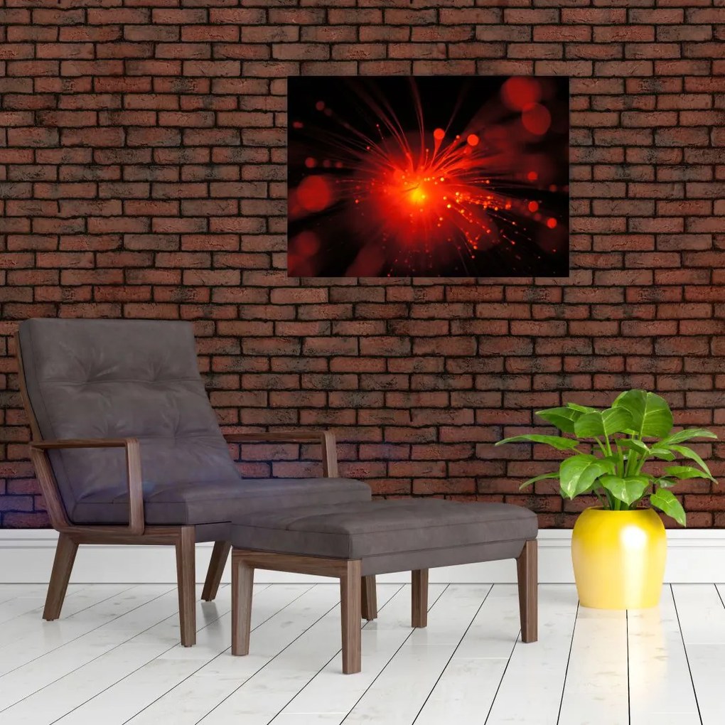 Tablou cu abstacție sclipire (70x50 cm)