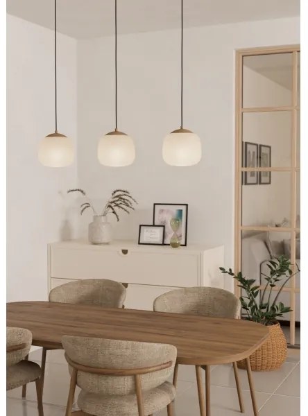 Lustră pe cablu Eglo 900894 COMINIO 3xE27/40W/230V