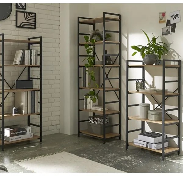 Etajeră MEDDIE stejar