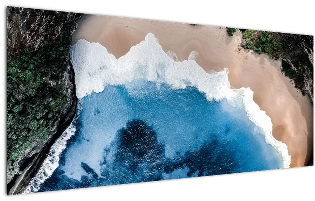 Tablou cu plaja Nusa Penida, Indonesia (120x50 cm)