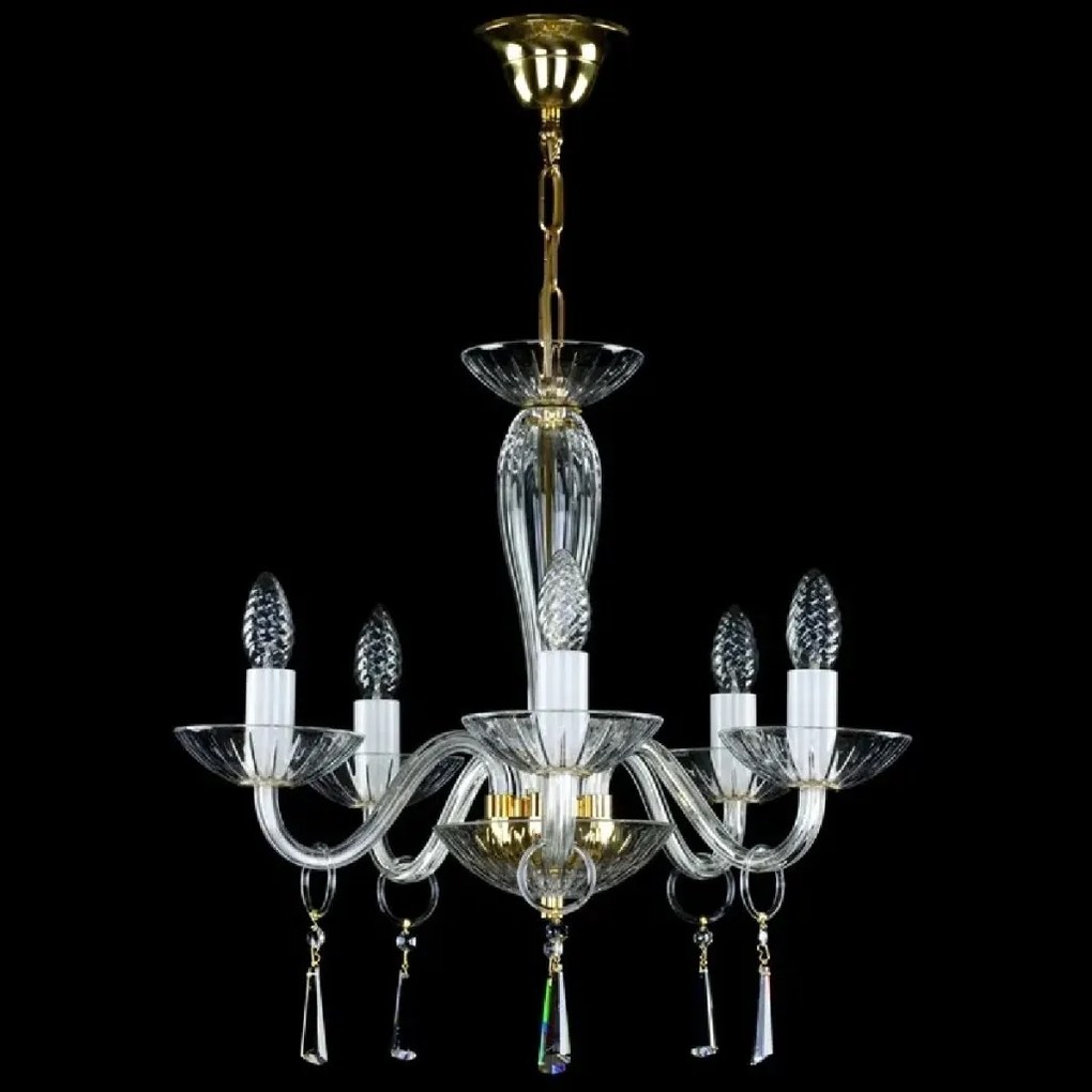 Lustra 5 brate Cristal Bohemia Exclusive STEFANIE V.