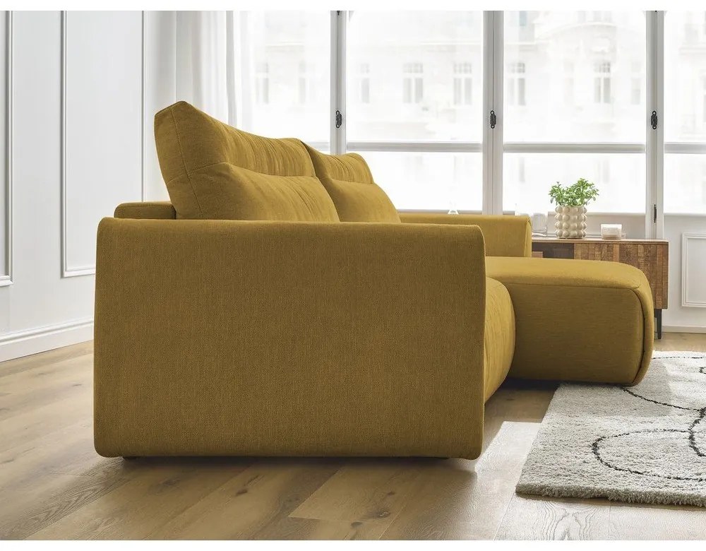 Colțar galben ocru Aden – Bobochic Paris