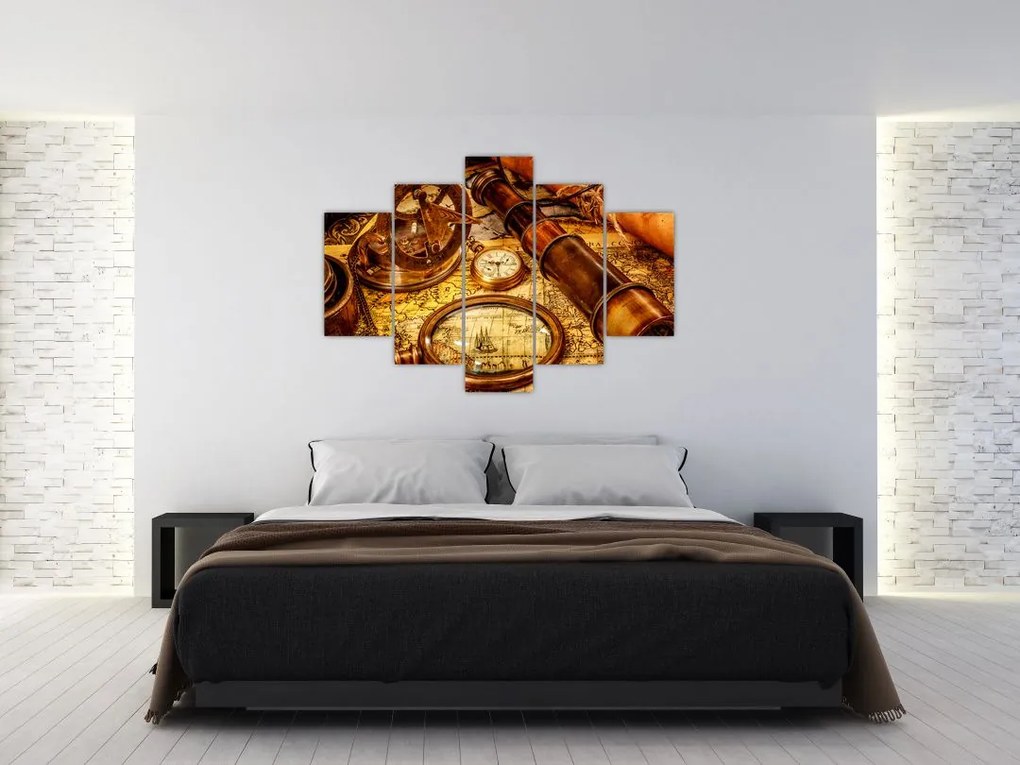 Tablou - uneltele itorice ale marinarior (150x105 cm)