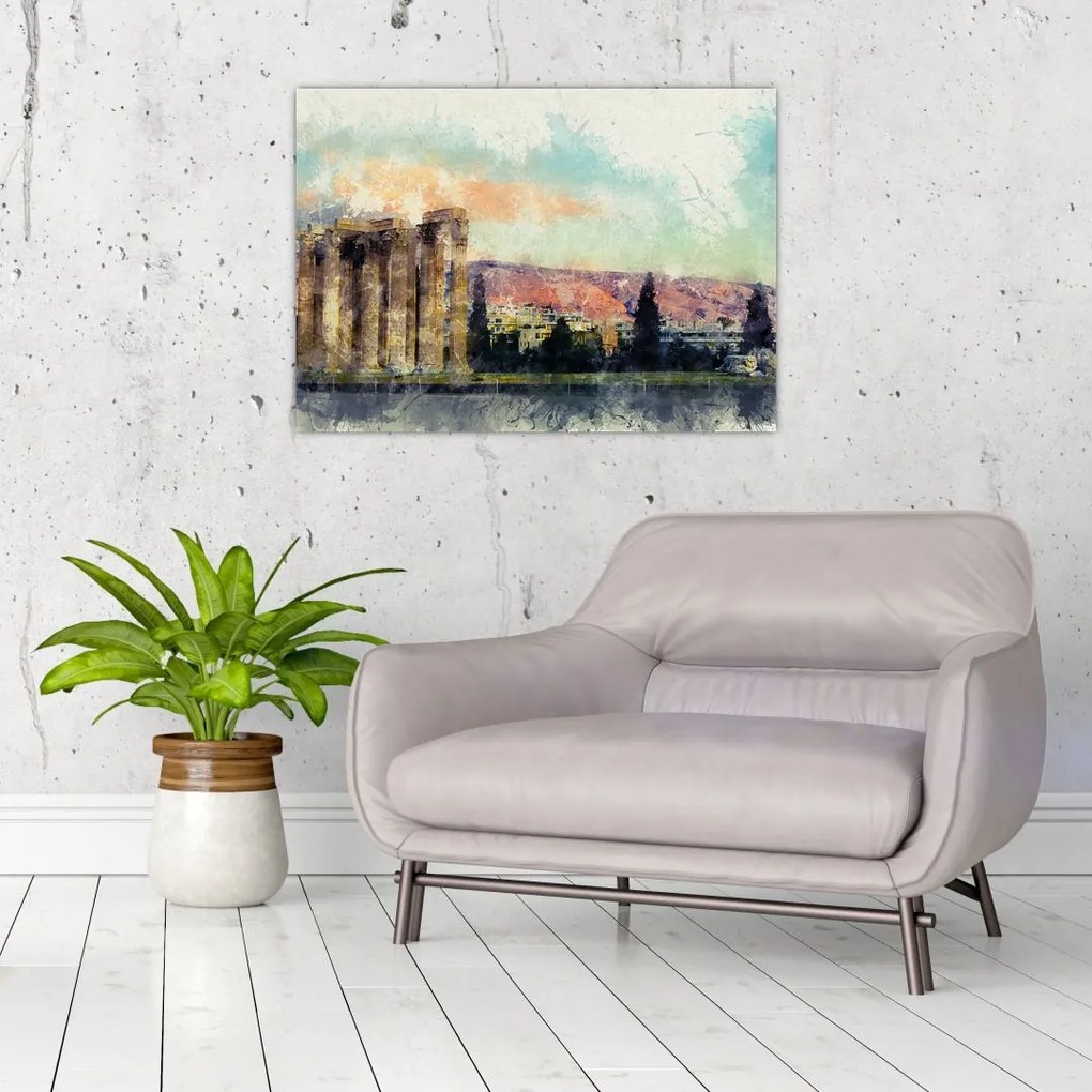 Tablou - Acropole, Atena, Grecia (70x50 cm)