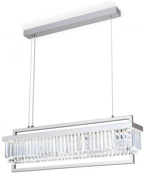 Candelabru, Lustra LED design LUX PRISM, chrome