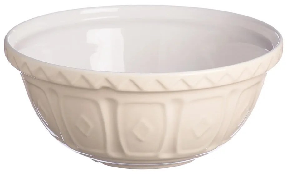 Bol alb/bej din gresie ø 29 cm Colour Mix – Mason Cash