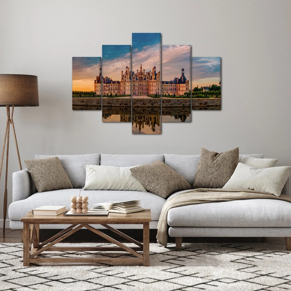 Tablou cu castel (150x105 cm)