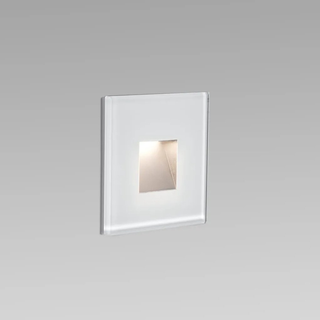 Spot LED de exterior IP65 iluminat ambiental DART SQ White