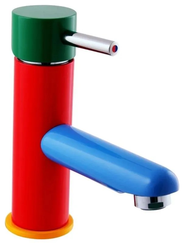 Baterie lavoar RAV Slezák SE426.0 JUNIOR, 15,7 cm, roșu/albastru/verde