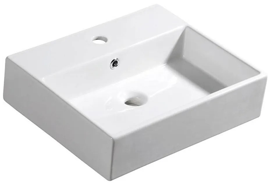 Isvea - Lavoar pentru blat PURITY 50x42 cm ceramică/alb