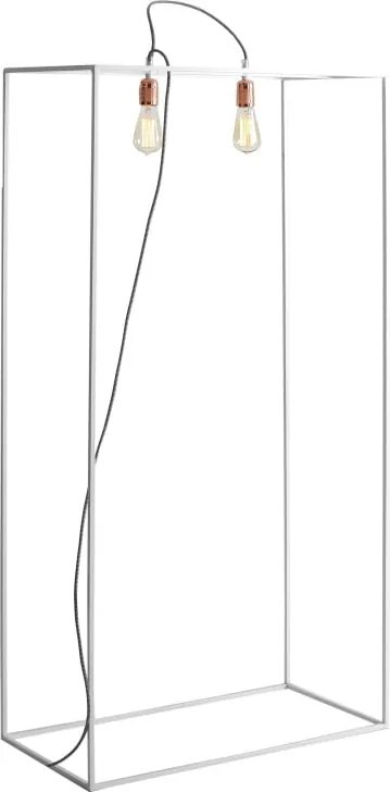 Lampadar Custom Form Metric, lățime 70 cm, alb