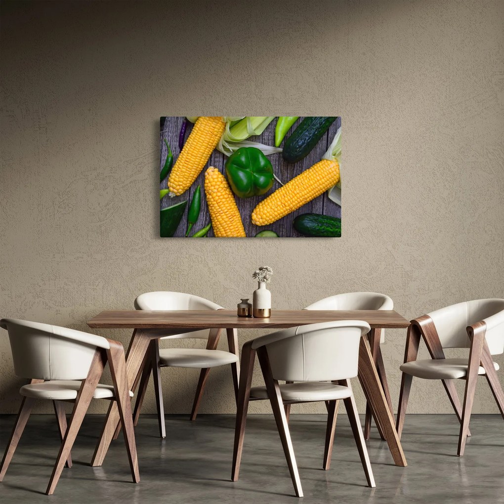 Tablou - legume (90x60 cm)