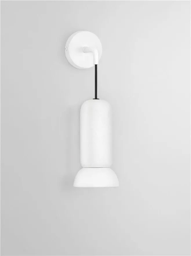 Aplica de perete design minimalist PARLO alba