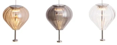 Lustră LED pe cablu MAXLIGHT P0527 PALLONCINI 2xLED/3W/230V d. 12 cm transparent