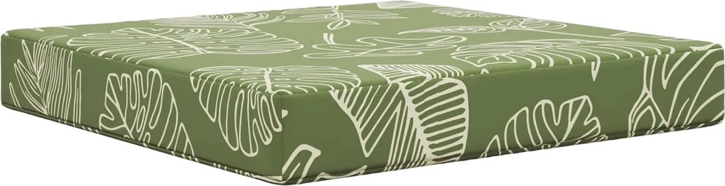 vidaXL Perna pentru canapea de exterior Design cu frunze Poliester