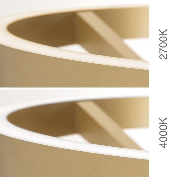 Orion - Lampadar LED dimabil KOLK LED/40W/230V 2700/4000K auriu