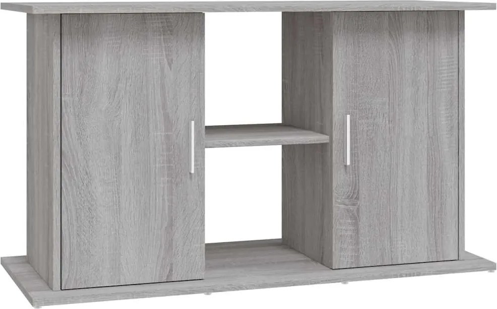 vidaXL Suport acvariu, gri sonoma, 101x41x58 cm, lemn prelucrat