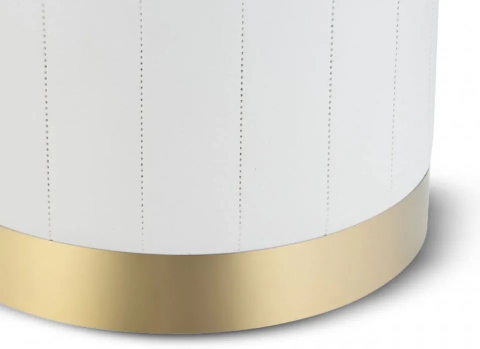 SEA75 - Set Masa toaleta, 100 cm, cosmetica, masa machiaj cu oglinda, masuta vanity cu scaun - Alb-Auriu