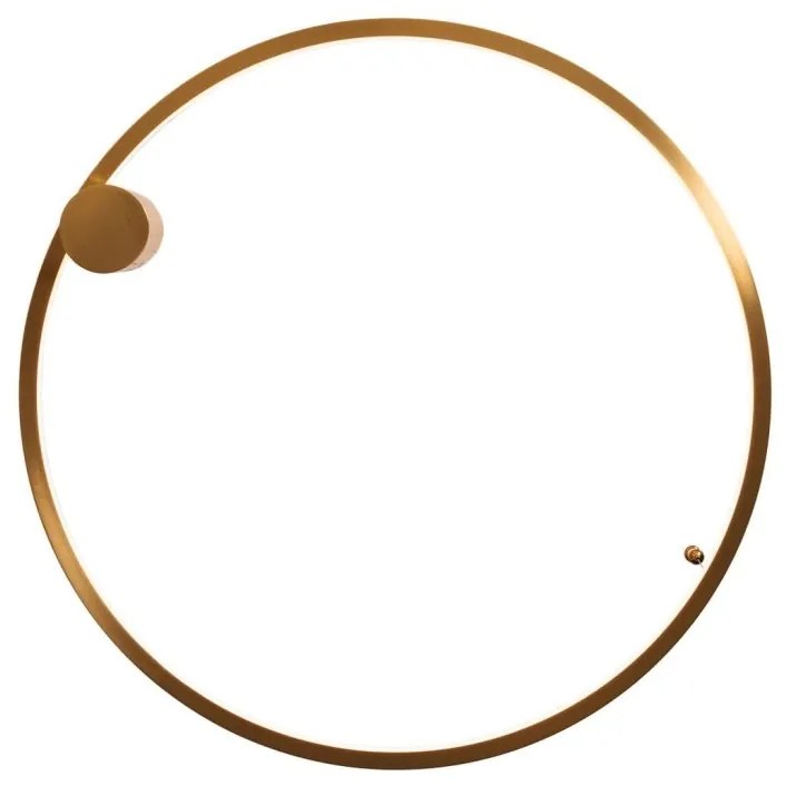 Lustra LED aplicata design circular Queen 60cm