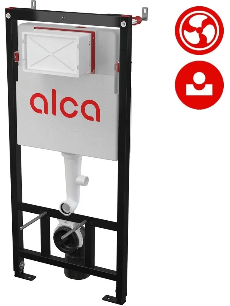 Cadru wc suspendat cu rezervor wc incastrat AM101 1120 Alcaplast, Sadromodul