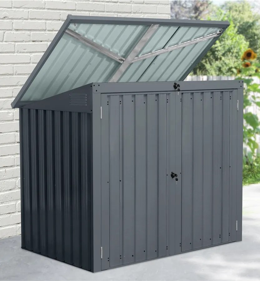 Depozitare coșuri de gunoi 2 x 240l Hamilton Store Boss antracit