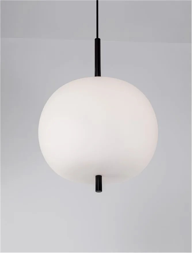 Lustra, Pendul modern Lato negru 30cm