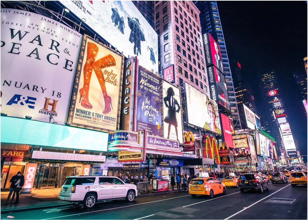 Tablou - New York Theather District (70x50 cm)