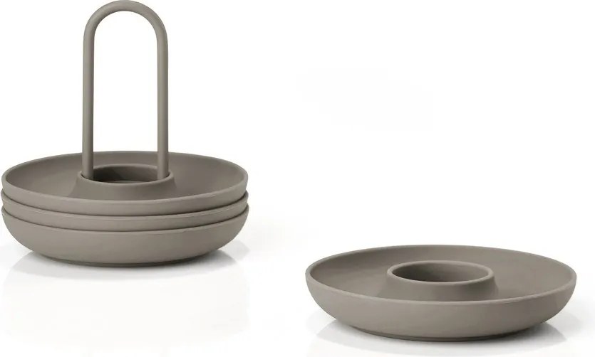 Suporturi de ouă 4 buc. din metal Singles – Zone