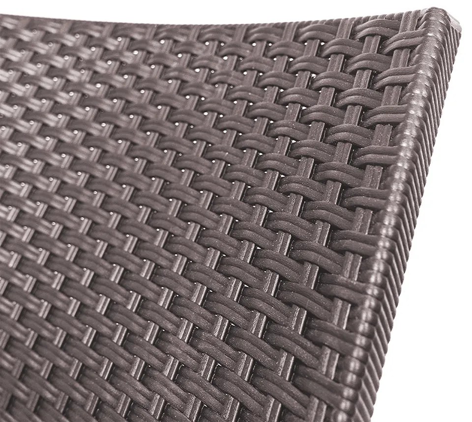 Scaun de grădină din plastic Vanda, cappuccino