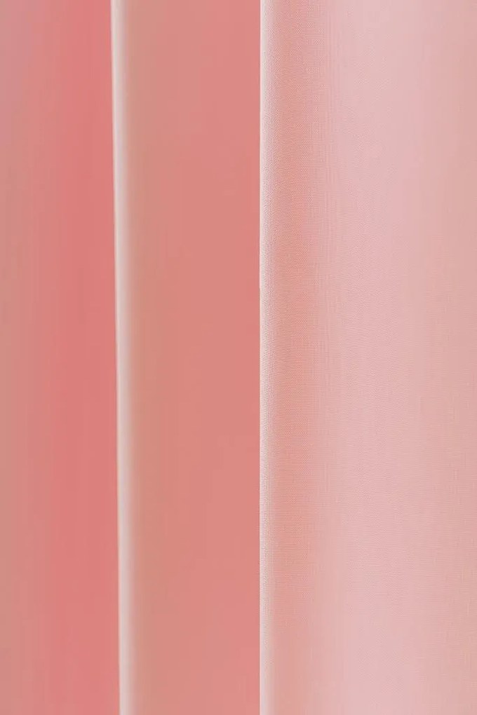 Draperie roz cu rejansa OXFORD 140x250 cm