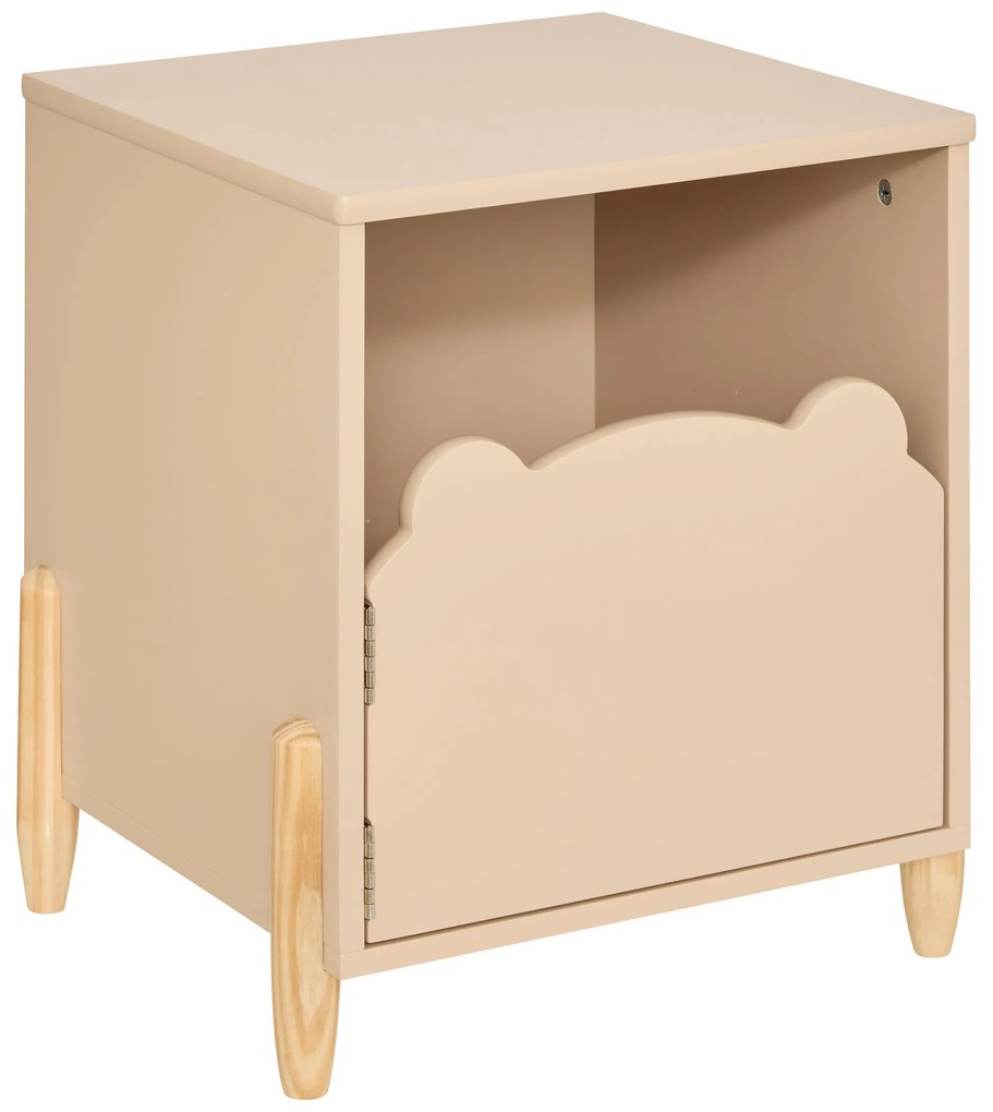 Noptieră pentru copii FJELLA, 35,5 x 40 x 33 cm, ursuleț