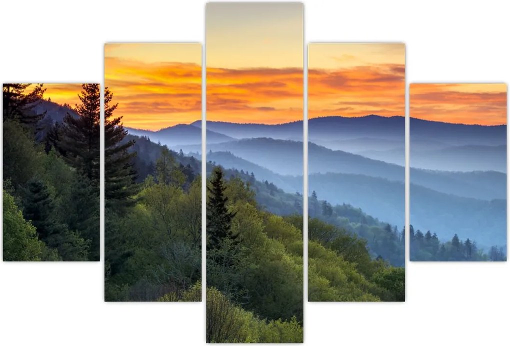 Tablou - răsărit de soare (150x105 cm)