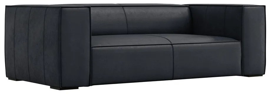 Canapea albastru-închis cu tapițerie din piele 212 cm Madame – Windsor & Co Sofas