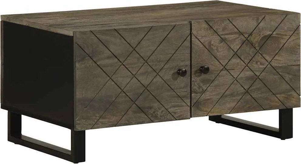 vidaXL Măsuță de cafea, 80x50x40 cm, lemn masiv de mango