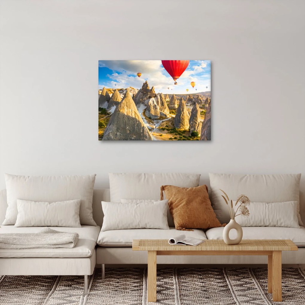 Tablou - Baloane cu aer cald (70x50 cm)