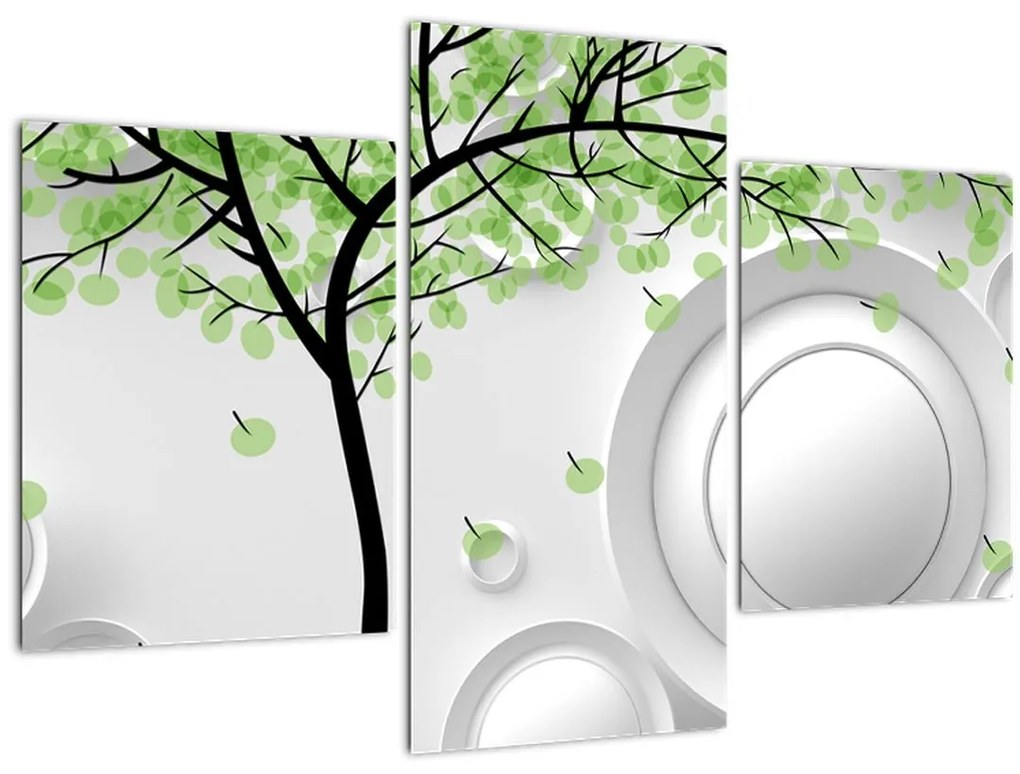 Tablou abstracție artistică (90x60 cm)